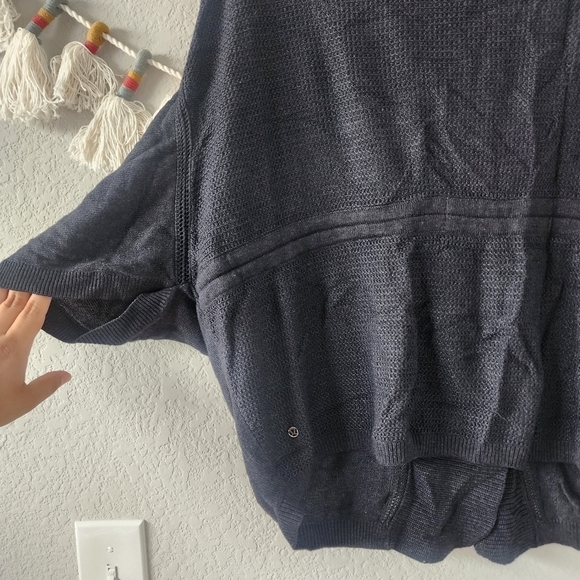 Lululemon Cashmere Blend Breeze Easy Wrap Knit Cardigan Lounge Cozy Yoga XS/S - Picture 5 of 11